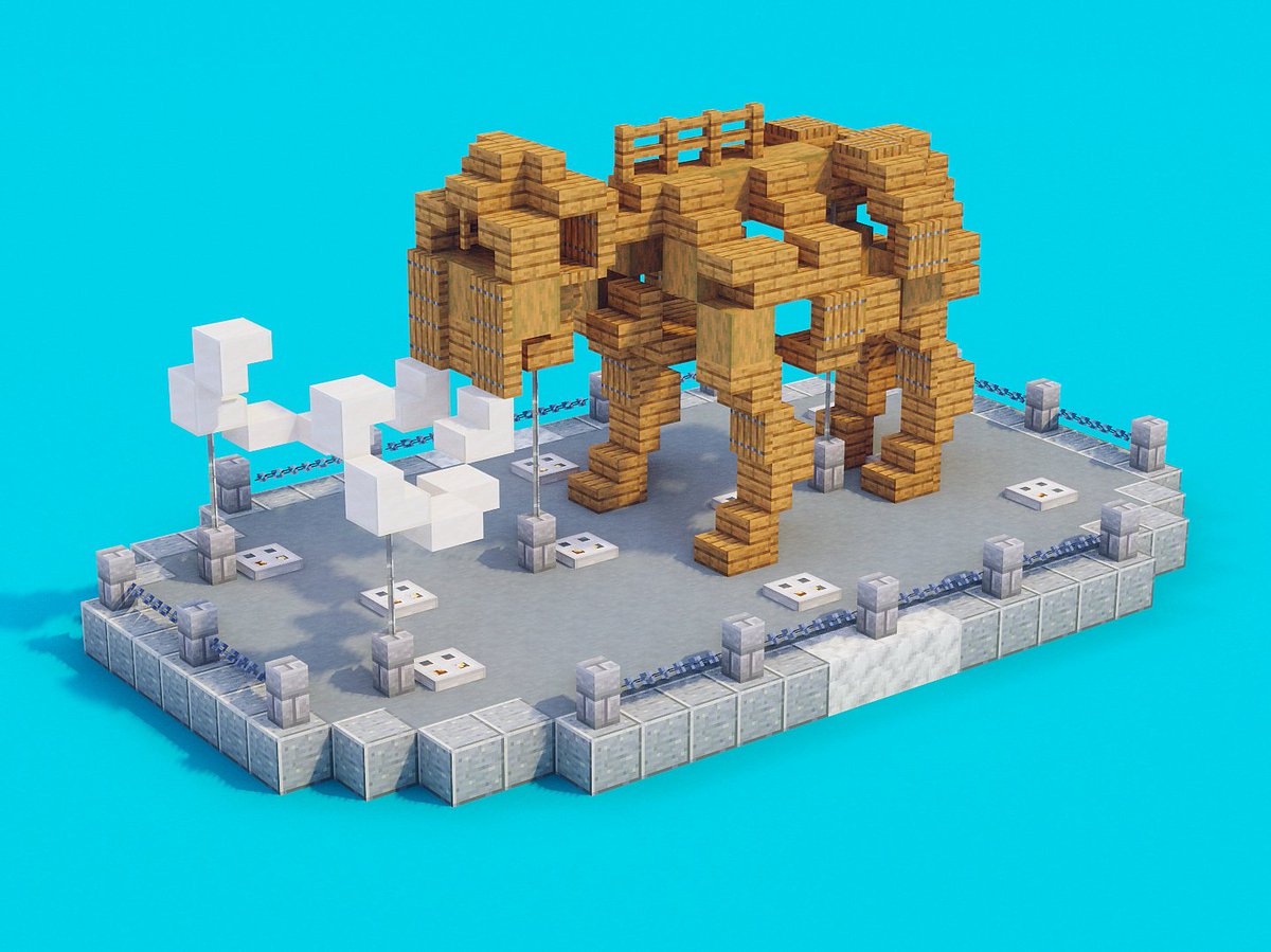 宝条みちる Minecraft Rt Bure Mc マンモスの化石 を作りました お気に入りです シリーズ分けたけど 他に作れそうな大きめの古生物 恐竜を除く っているのかな Minecraft Minecraft建築コミュ マイクラ古生物化石シリーズ T Co