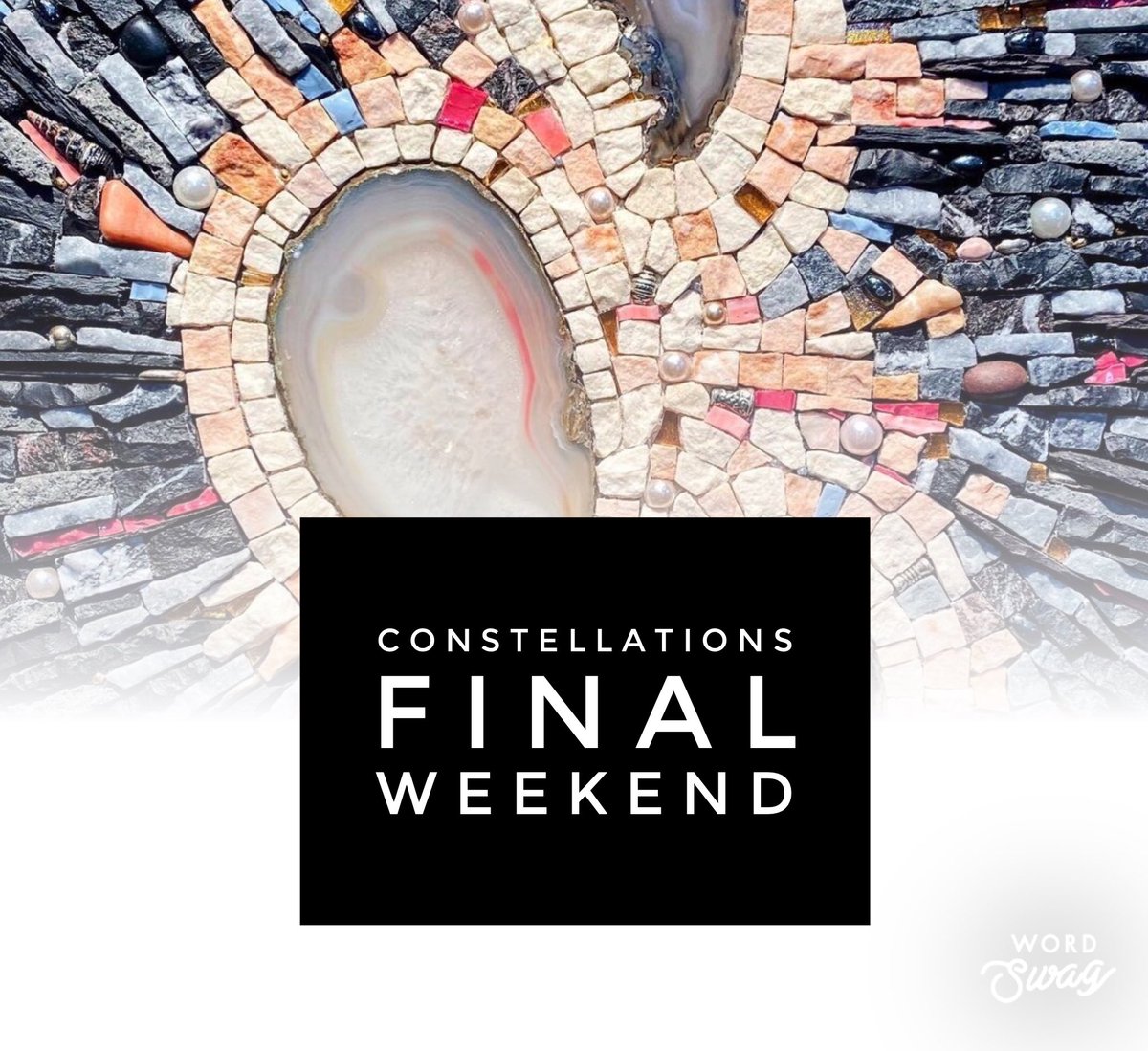 BAMM North West (@bamm_nw) on Twitter photo This weekend is your final chance to experience Constellations - a stunning exhibition of contemporary mosaics at Chester Cathedral.
Open till 4pm on Sunday 24th April
<a href="/ChesterCath/">Chester Cathedral</a> <a href="/ChesterBID/">Chester BID</a> @chestertweets <a href="/chestervisarts/">Chester Visual Arts</a> <a href="/amblongusbooks/">Amblongus Books</a> <a href="/VisitCheshire/">Visit Cheshire</a> This weekend is your final chance to experience Constellations - a stunning exhibition of contemporary mosaics at Chester Cathedral.
Open till 4pm on Sunday 24th April
<a href="/ChesterCath/">Chester Cathedral</a> <a href="/ChesterBID/">Chester BID</a> @chestertweets <a href="/chestervisarts/">Chester Visual Arts</a> <a href="/amblongusbooks/">Amblongus Books</a> <a href="/VisitCheshire/">Visit Cheshire</a>