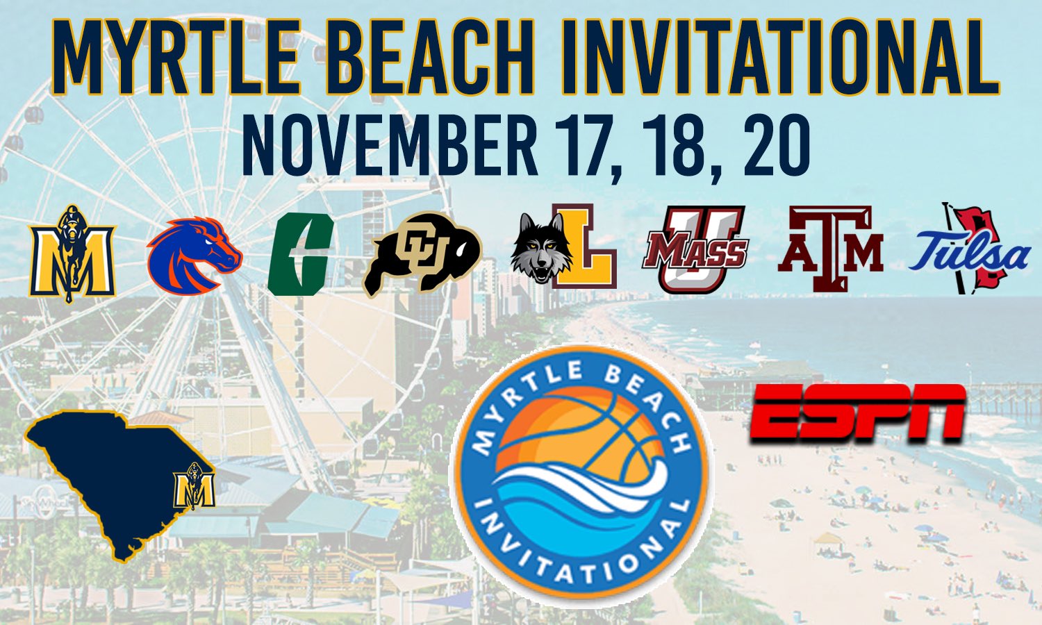 Murray State MBB on Twitter "Excited to head to Conway, SC in November