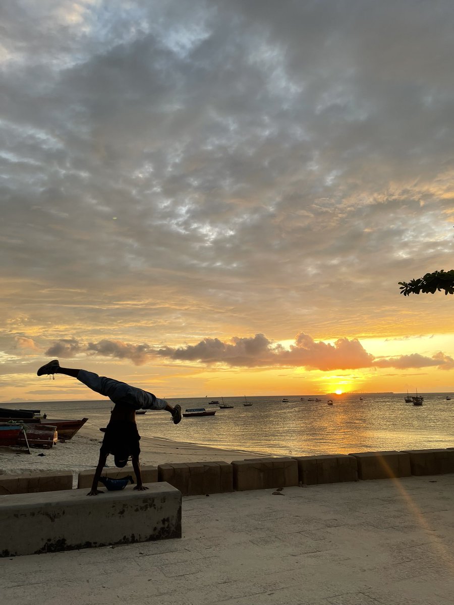 Beautiful Forodhani sunset 🌅 #Zanzibar #Tanzania #forodhani