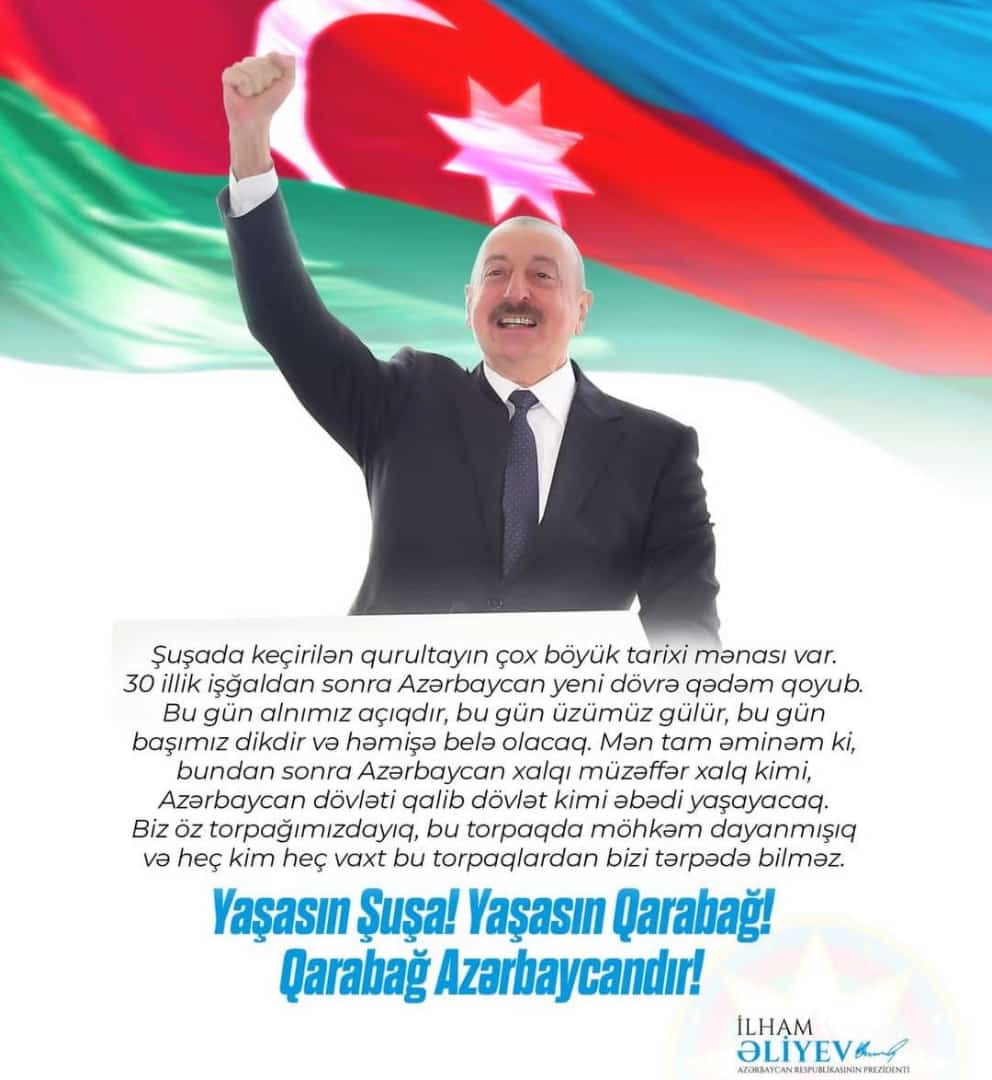 Qarabağ Azətbaycandır ✊🇦🇿