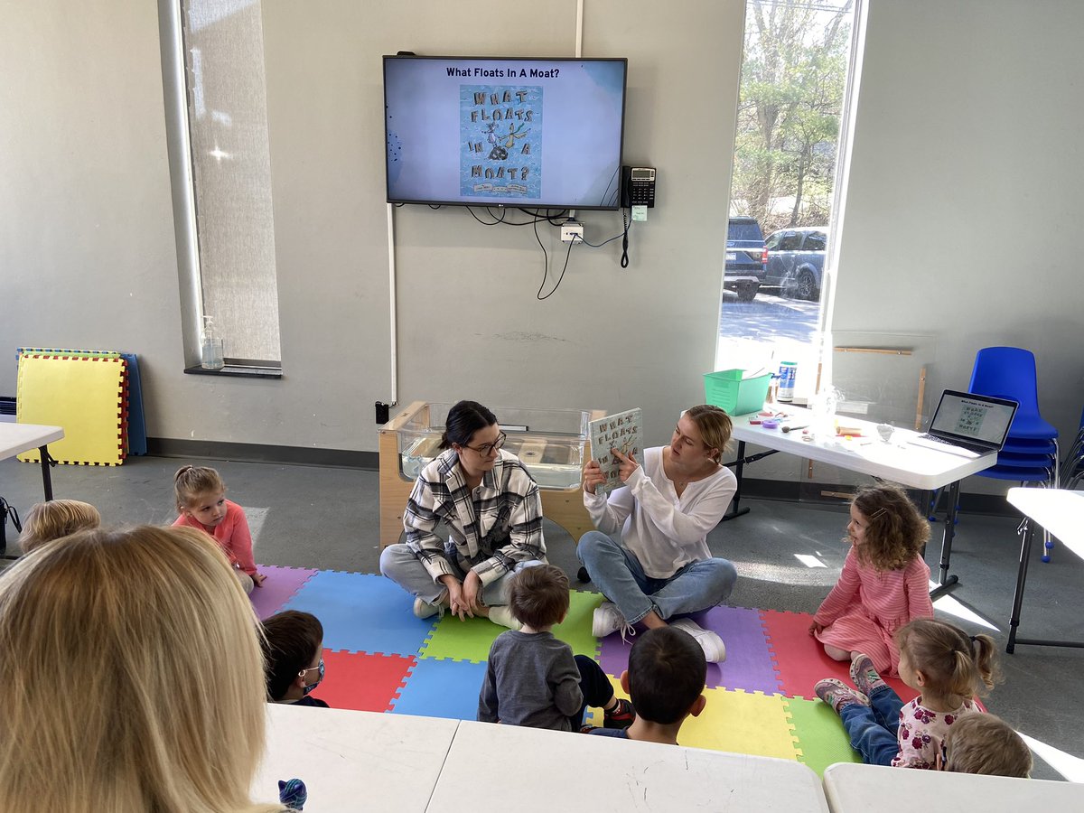 pennstateTESLA's tweet photo. Our first workshop of the day, Sink or Float, was awesome! thanks to everyone who attended &amp; our interns, Allie &amp; Olivia! 🛟 https://t.co/lXTr4D2lvg