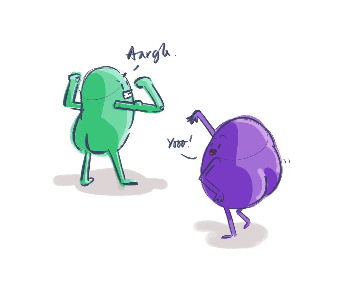 Been practicing character posing and avoiding drawing human bodies at the same time.