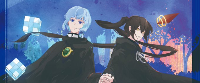 「black cloak multiple girls」 illustration images(Latest)