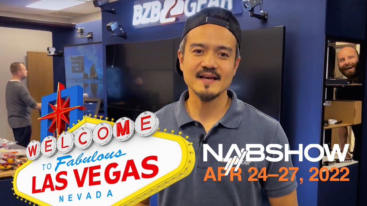 #NABShow2022 Exhibit Sneak Peek youtu.be/ZQLQbzvAqMQ

Take a quick tour thru our #NABShow exhibit &amp; catch our team in their natural habitat preparing it all. Visit us at Central Hall C3115 4/24–4/27 and see our #broadcasting + #proAV gear. Use code LV37634 for a FREE pass!