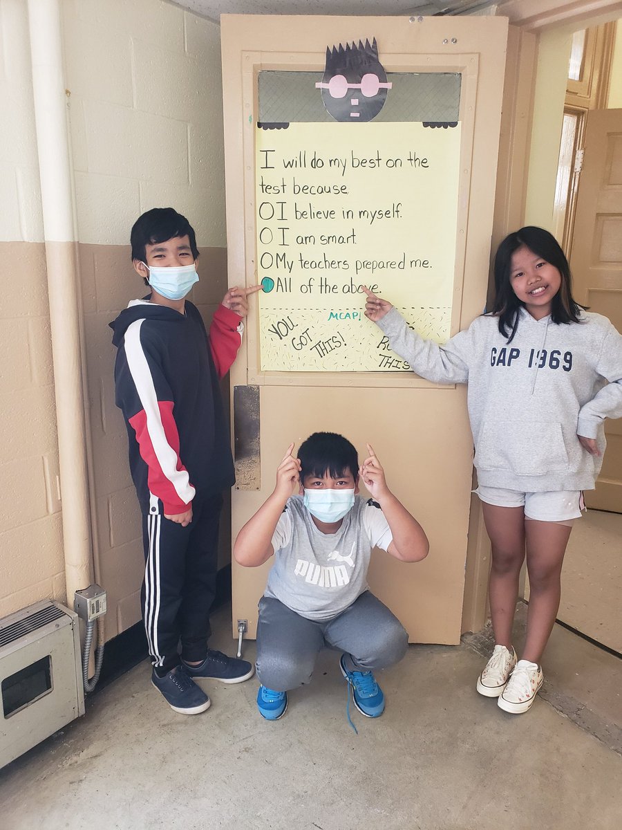 MsESOLTarver's tweet photo. My 5th grade Ss have all the right answers!
@ArbutusES They are
 MCAP ready!! 
#yougotthis #letsrockthis
@BaltCoPS @BCPSESOL https://t.co/ZrrneqHJCA
