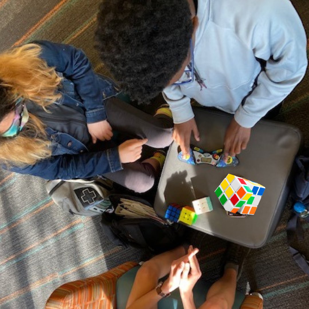 jtmoorelibrary's tweet image. Students brought their imaginations, skills, + some righteous game vibes for early morning clubs this AM. Speedcubing, D+D, and a serious group duotrigordle effort (that&apos;s a thing!) 🤯 
@MNPSLibraries #mnpslibhack #playmoore