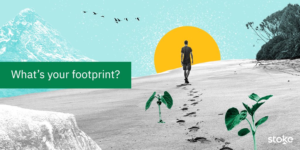 thestokegroup's tweet photo. The average American’s carbon footprint is 16 tons — about *4x the global average.* As part of #EarthDay2022, we’re each calculating our carbon footprint and making a commitment to get it ⬇️. Are you in? Start here. https://t.co/9LOt6tq2AI #InvestInOurPlanet https://t.co/SibceMEuGj