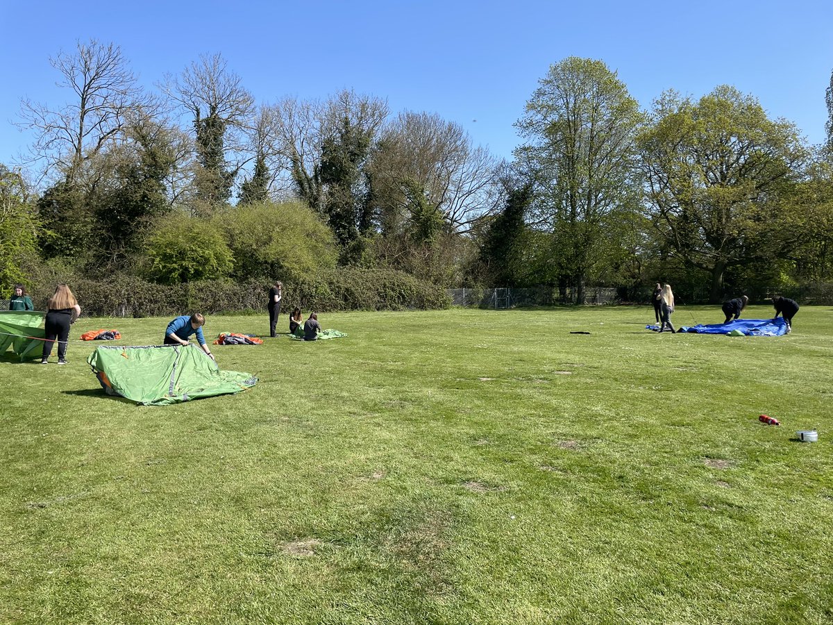 OBHSDofE's tweet photo. A great couple of training days with our year 9 bronze students in preparation for their expedition this weekend! https://t.co/SgSj25WC40
