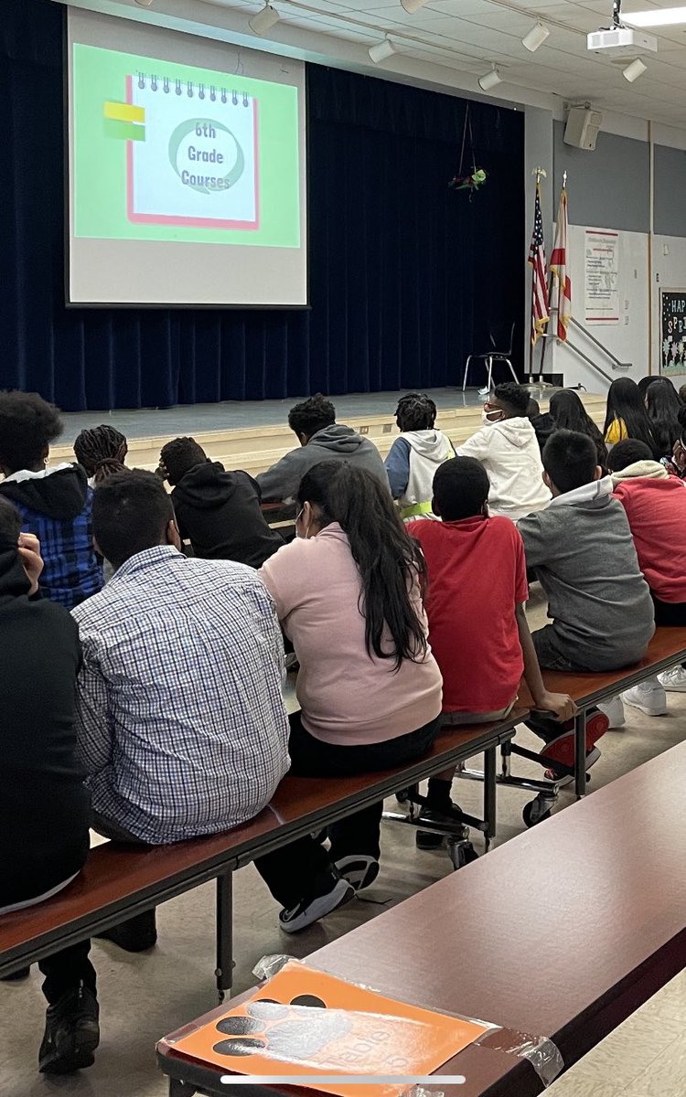CFriessPBC's tweet photo. Thank you @jfk_vikings for coming to @NorthmoreElem to talk and help our students register for their electives as they prepare for middle school! @CPedraza_AP @DRGRAYDON2 @Area4SuptPBCSD @pbcsd #YourTimeToShinePBC #Future6thGraders https://t.co/MFTVZJ8bQo