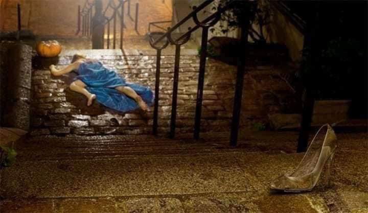 “Cuídate tu, princesa porque la vida real NO ES un cuento de hadas”…

No sé de quién sea esta campaña pero 
M A D R E S
#NiUnaMenos 
#NiUnaMas