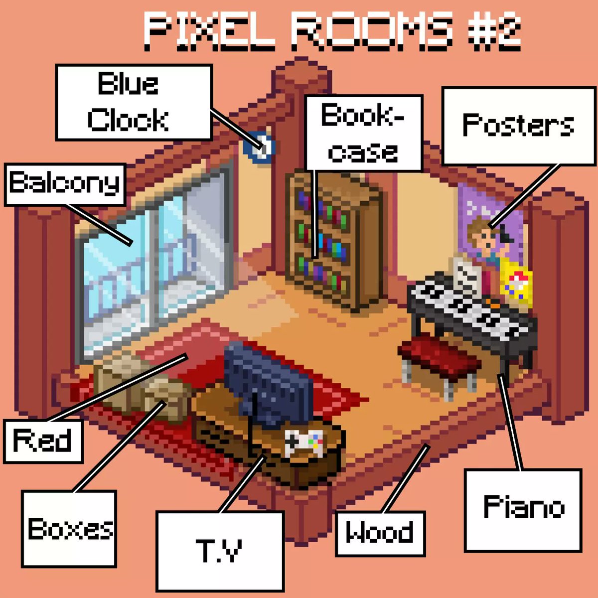 pixel_rooms's tweet photo. Pixel room #1 &amp; #2 Phase one
🚨 Coming soon on Opensea! 🚨 
I invite you to read my roadmap! 💸
I remind you that the first 10 pixel Rooms give access to 2% of total sales in passive income ! 📈

Release date for the first 10 soon to be revealed 👀

 #nft #nfts #nftcollectors https://t.co/EELv0442K6