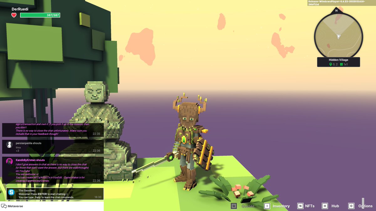 DerRuedii's tweet photo. @TheSandboxGame #TheSandboxGame https://t.co/3I65NB016m
