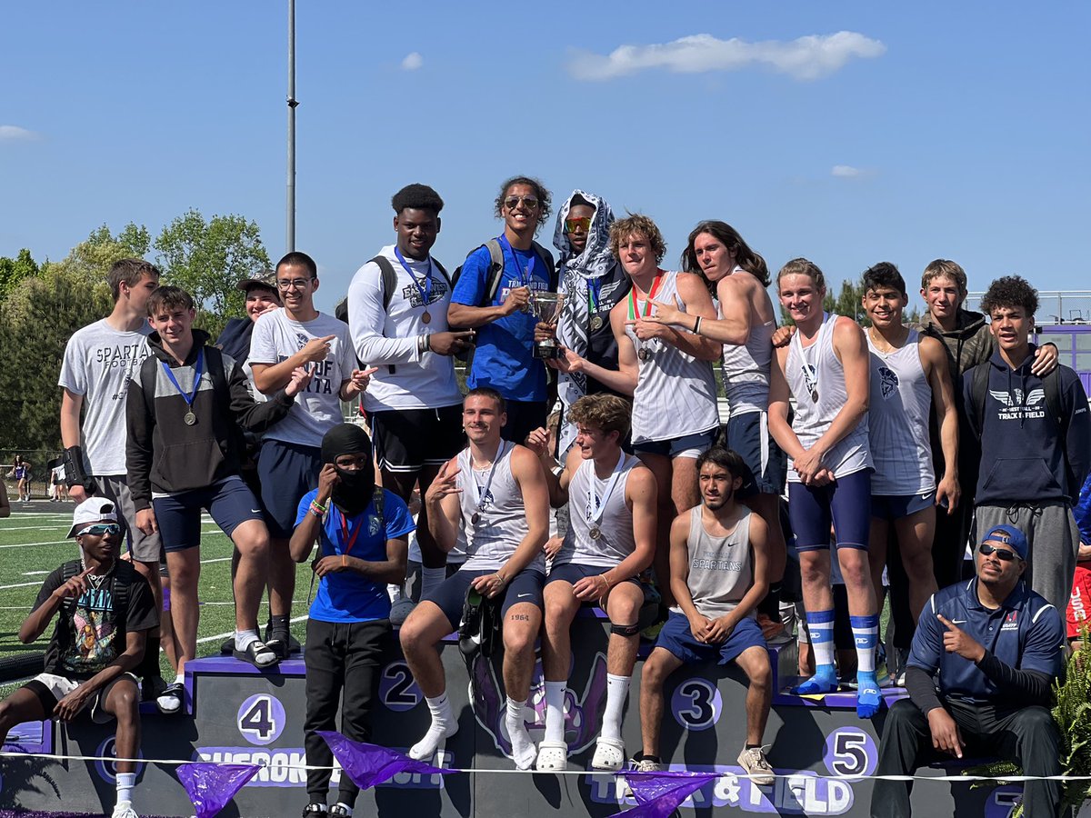 wag_coach's tweet photo. West Hall Spartans are the Region 7AAA Runner-Ups in men’s track!  Super proud of you men!! @DrHathcock @westhalltrack @WH_Spartans #todayinsparta https://t.co/cPHsHB68xP