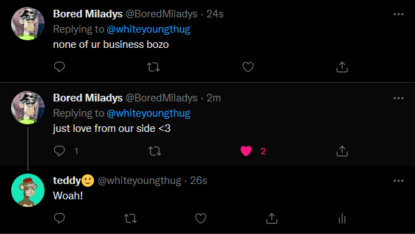 whiteyoungthug's tweet photo. @BoredMiladys I'm getting mixed messages, SKANK https://t.co/itHgfNnwsn