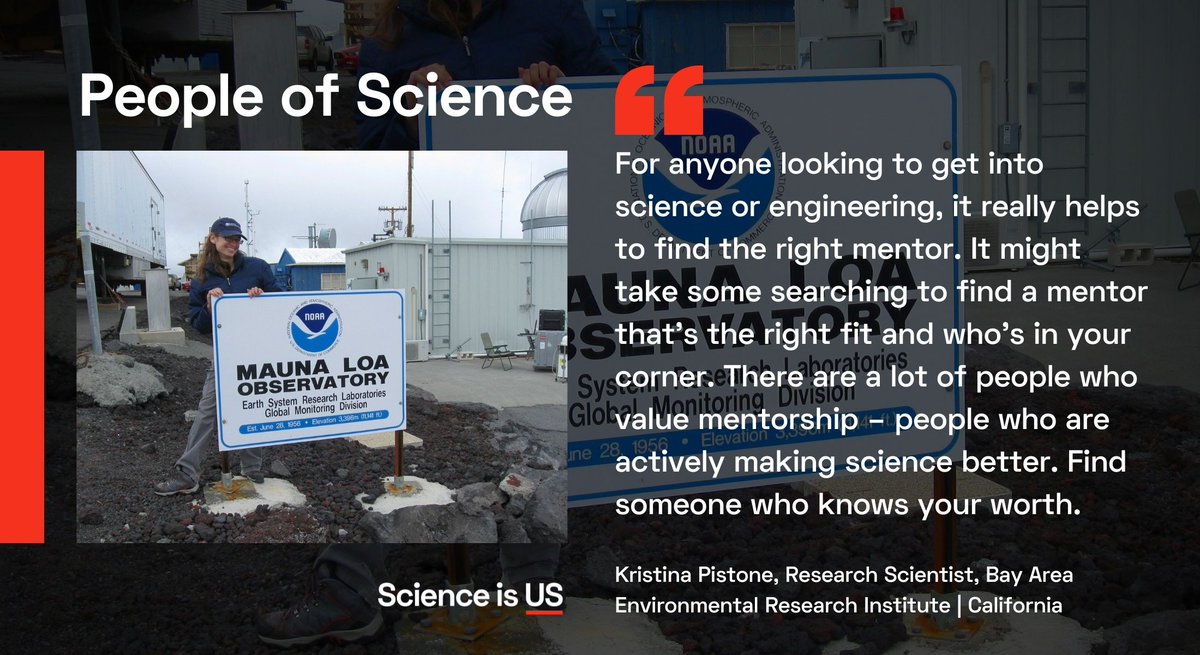 Science_Is_US's tweet image. For #EarthDay2022 we're posting highlights of #STEM professionals featured in our #ScienceIsUS #PeopleofScience series.

Through science, engineering, data and research, these #womeninSTEM help decision-makers delve into the reasons why we should invest in our planet and future.