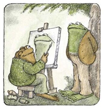SketchesbyBoze's tweet photo. when the long winter of covid is over we deserve a Frog &amp; Toad summer https://t.co/5TFtgLVm0V