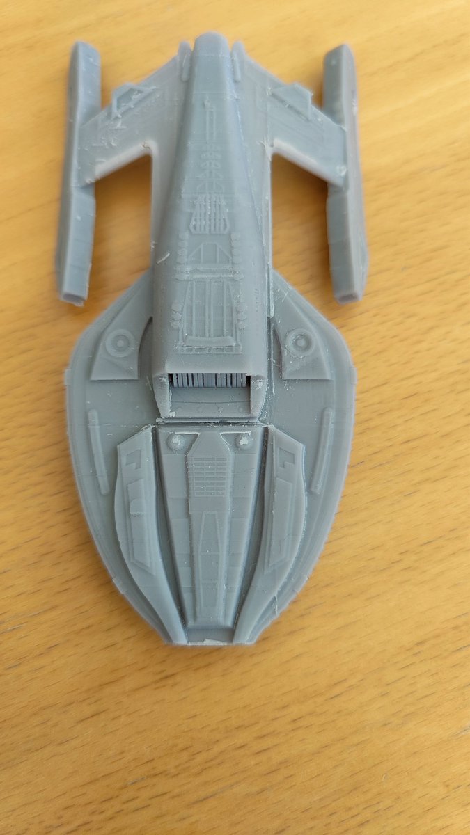 JJModelMaking's tweet photo. A year ago today I printed this little beauty out; think it might be time for another!
#StarTrekPicard #Inquiryclass #ZhengHe #Riker #startrekmodel https://t.co/eI6NM9Nlg9