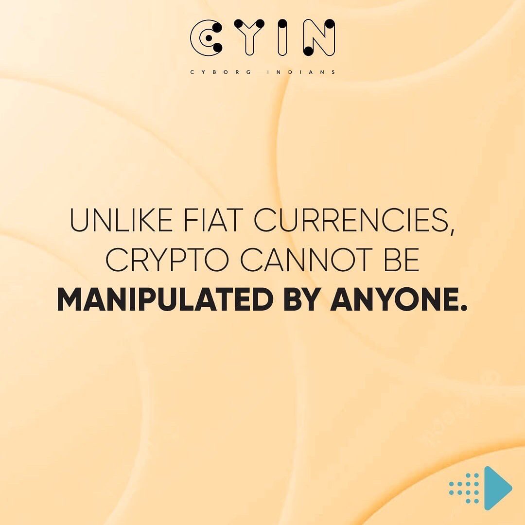 CyborgIndians's tweet photo. Simply Cryptocurrency is money 2.0
.
.
#CYIN #CYINEducation #cyborgIndians #CyborgIndiansNFT #NFT #crypto https://t.co/uAOwGNy0XU