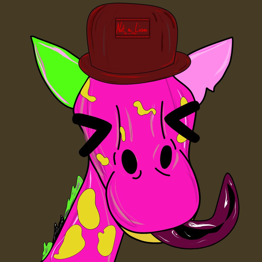 giraffinu's tweet photo. Posting a Giraffinu every day until @cryptocomnft allows us to drop! Day 105 π¦ #nft #giraffinu #spreadthegiraffe #cryptocom #art #cryptoart #crofam #cro https://t.co/X9DjwYASIO