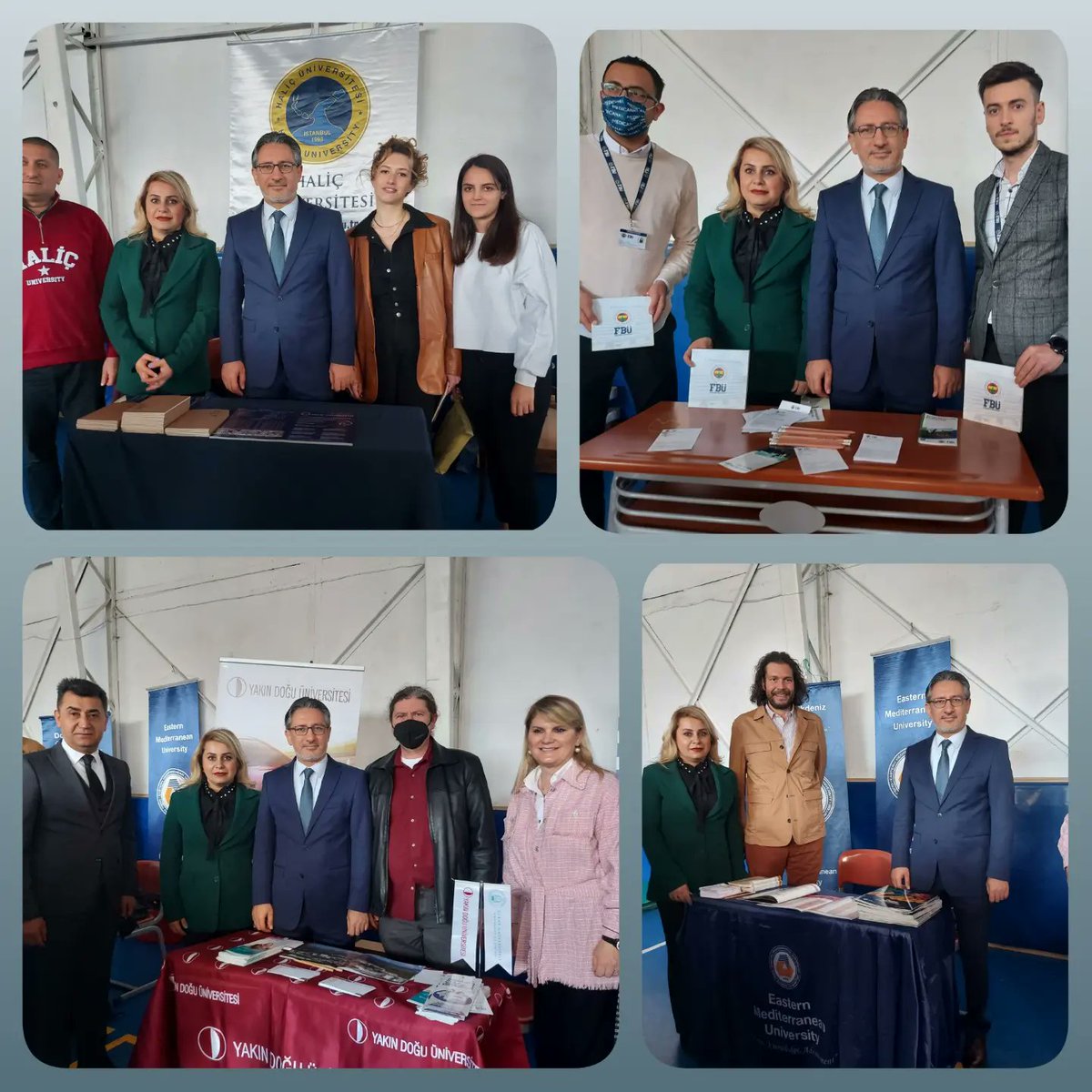 İlçe MEM Sn.M.Fatih Çepni 6.Bakırköy Eğitim ve Kariyer Günleri Fuarına katıldı.
Düzenlenen fuarda öğrencilerimiz, gelecekleri ile ilgili en önemli tercihlerden biri olan meslek ve üniversite seçiminde yol gösterecek olan,üniversitelerin stantlarını gezerek tanıma imkanı buldular.