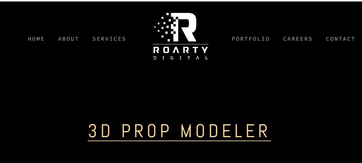 roartydigital.com/prop-modeler  
hiring! #artist #3djobs #3dprops