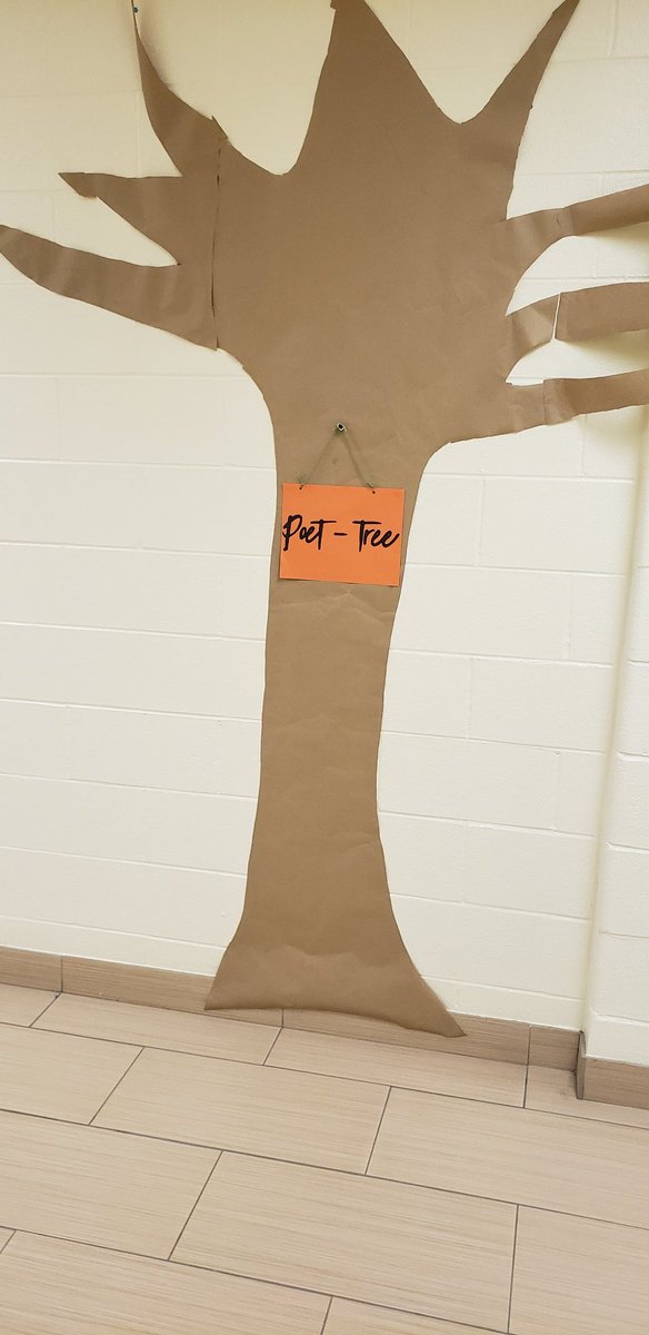 DCPSEco's tweet photo. @DCPSschool students did some solo sits, got inspired by nature and wrote some nature poems for our Poet- Tree for Earth Day! https://t.co/2aYLxATeaY