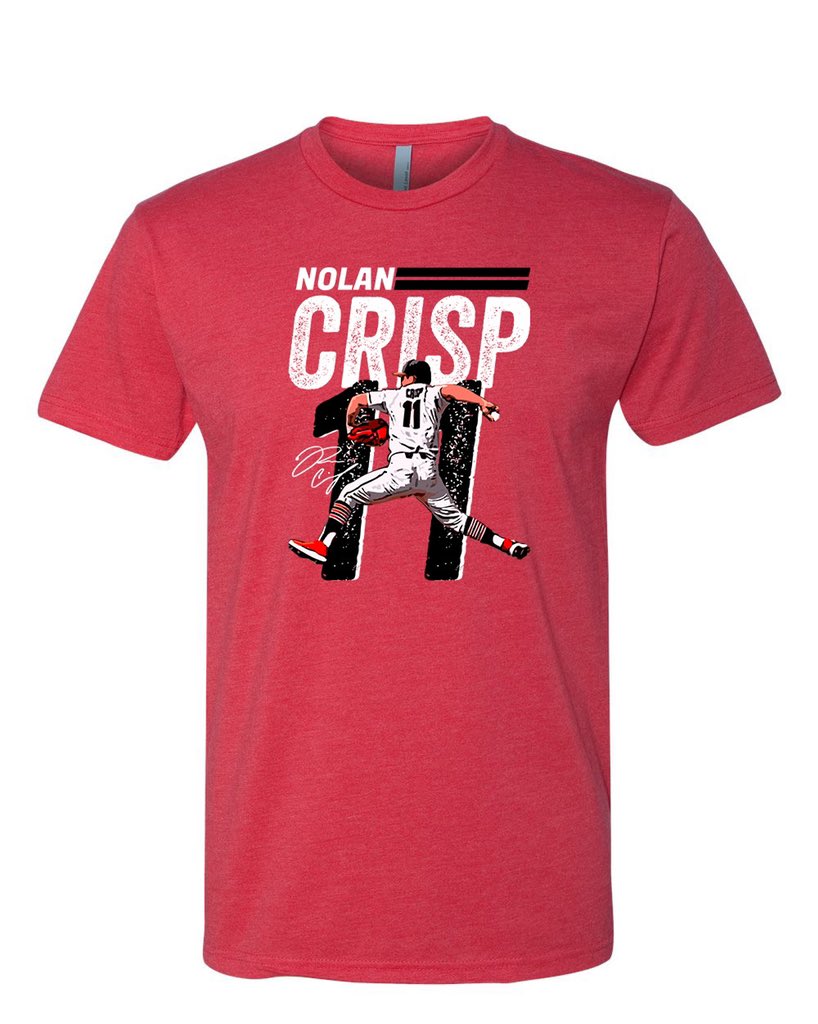 The Nolan Crisp Baseball Tee is now available! Supporting 7/6 supports the actual Georgia Bulldogs! #GoDawgs 

thesevensix.com/product-page/n…