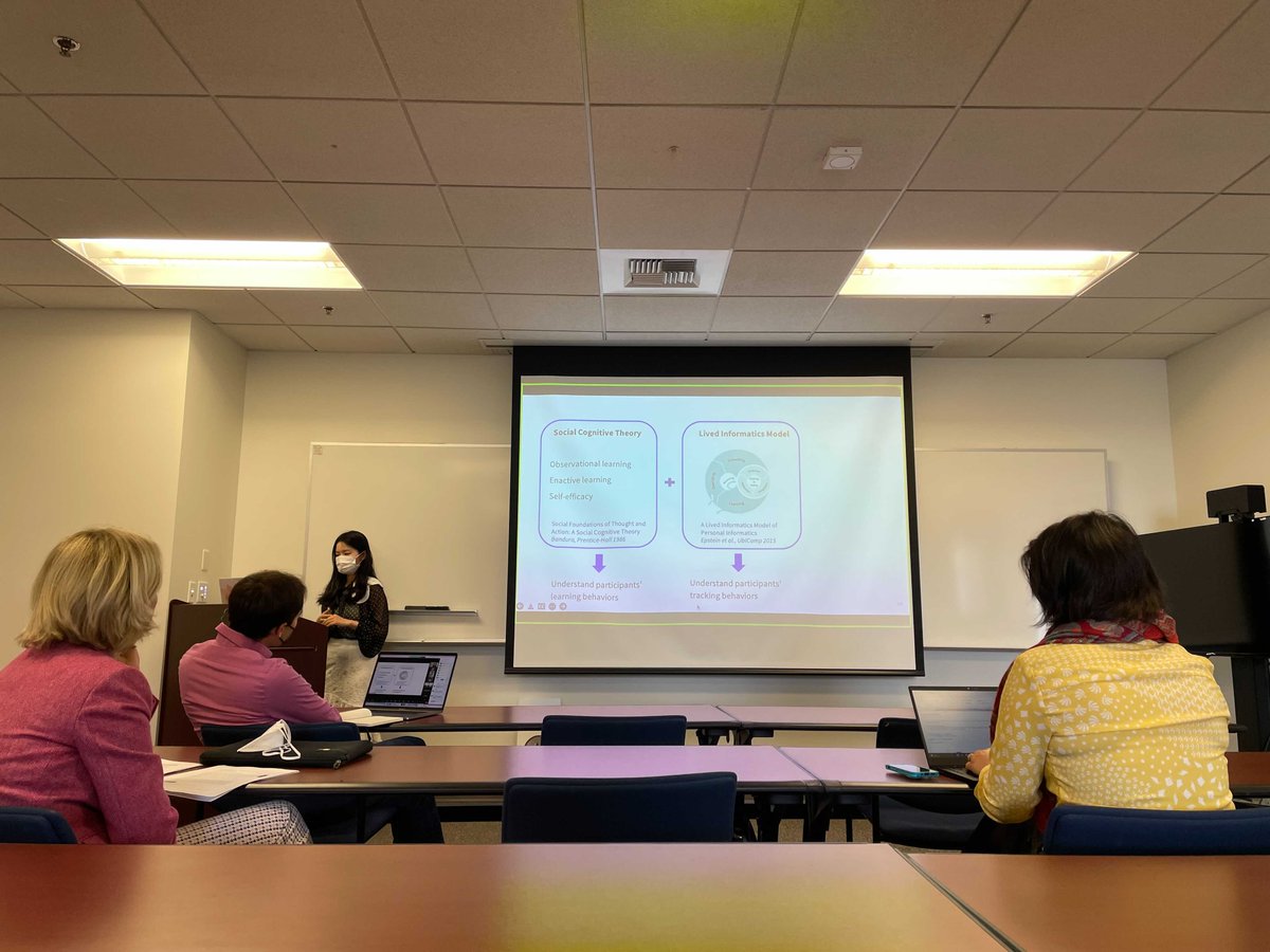 Xi_Lu_HCI's tweet image. I can introduce myself as a "P.h.D candidate" now 😝🥰😆 I am so grateful for having @daepstein @elena_agapie @SeanYoungPhD @SuellenHopfer1 and Dr. Yunan Chen as my committee members 😊 Still a lot for me to learn and explore...