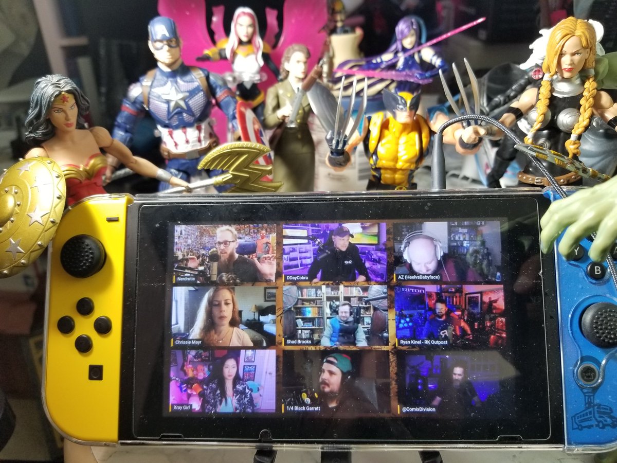 GNinjuh's tweet photo. 🎆#FridayNightTights✨ #0194 🔴LIVE
#FemaleThor #DOOM | #Disney Takes #L | #NETFLIX Is #FAILING w/@shadmbrooks
@Nerdrotics
@DDay_Cobra
AZ'S @HAWTToys MANAGER
@OMBReviews
@ComixDivision
@KinelRyan
@QTRBlackGarrett
@xraygirl_
@ChrissieMayr
#FNT
🔥https://t.co/EbGNcqSyff🔥 https://t.co/EKI59HVrzI