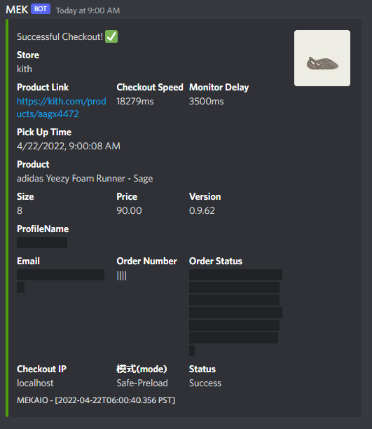 WPumbaa's tweet photo. Unlucky drop but still got a little out of it.
Bots:@ValorAIO  @TohruAIO_ @whatbotisthis @MEKRobotics 
Gmails:@NotifyAccounts https://t.co/jBGVbo9BaO