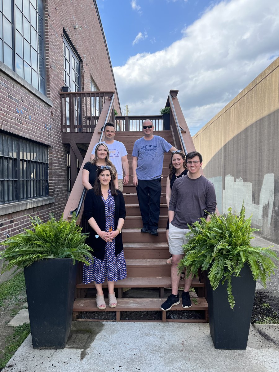 Vimarc's tweet photo. Very happy to commemorate #EarthDay with some fresh ferns and greenery to spruce up our office deck entrance. 🌱 🍃 #AgencyPride #FreshFernFriday https://t.co/FtSka2QMZ6