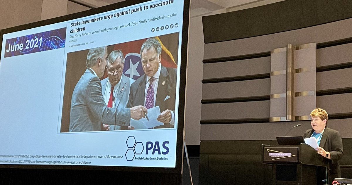 Mark Del Monte, JD (@aapdelmonte) on Twitter photo Public health officials have been treated badly in this pandemic. <a href="/drfixus/">Michelle Fiscus MD,FAAP 🌻💉❤️🌈</a> tells her own story in TN. “It’s not ok for politicians to get in the way of stopping a pandemic and saving lives.” #PAS2022 Public health officials have been treated badly in this pandemic. <a href="/drfixus/">Michelle Fiscus MD,FAAP 🌻💉❤️🌈</a> tells her own story in TN. “It’s not ok for politicians to get in the way of stopping a pandemic and saving lives.” #PAS2022