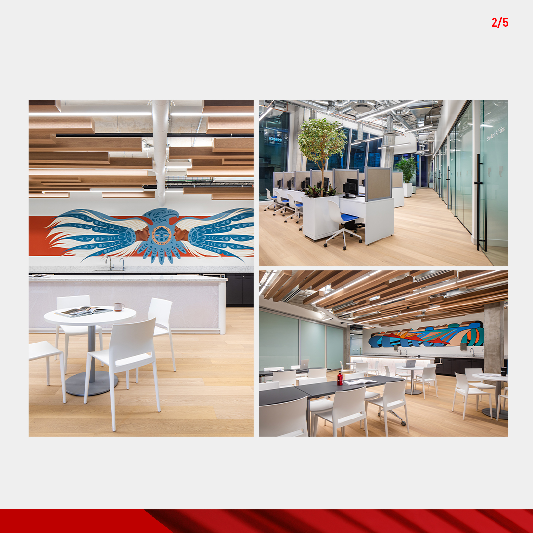 FusionSpace's tweet image. Although they are often overlooked by brighter colour choices, natural tones remain a staple in the design field for the key benefits of being timeless, easy to mix-and-match, and opening up the room visually.
#woodmaterial #naturaltones #interiordesign #officedesign #earthtones