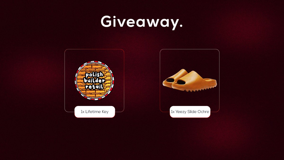 PolishBServices's tweet photo. Introducing PBS Retail:
Your one stop shop for accounts at cost price, save
yourself the hassle of genning accounts and come cop
of us!

To celebrate our launch lets do a little giveaway:

-1X Yeezy Slide Ochre
-1X FREE Lifetime access

To enter RT, FOLLOW and tag 2 friends! https://t.co/k8h3qYGazP