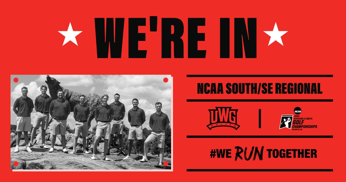 uwgmgolf's tweet photo. Our men's team is back in the NCAA Postseason! Mark your 🗓️ for May 5-7! #WeAreIn

Story 👉 https://t.co/Udw9a09rAq

#WeRunTogether https://t.co/mY4RtHEzl9