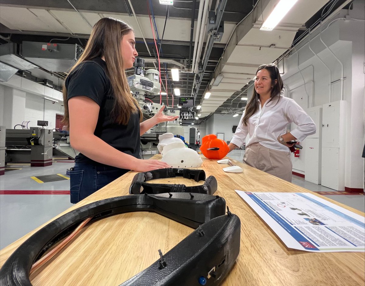 NMSU_engineer's tweet photo. Cadena helped to get legislative funding and the Arvizu’s made a personal gift to equip the space with state-of-the-art machinery and technology. 

Housed in the College of Engineering, the space serves students and researchers from all disciplines across campus. https://t.co/fVy4qymUIR