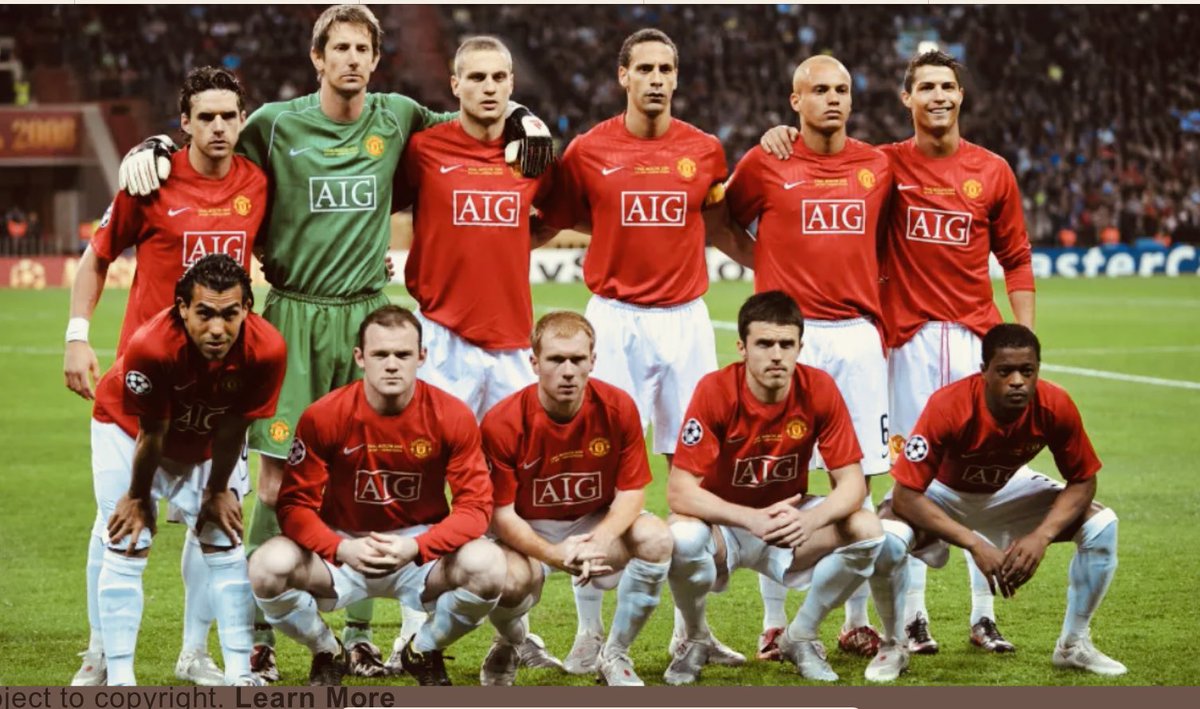 If you grew up watching this team, you was truly blessed. Greatest PL side of all time. #ManchesterUnited #WelcomeErik #wellbeback