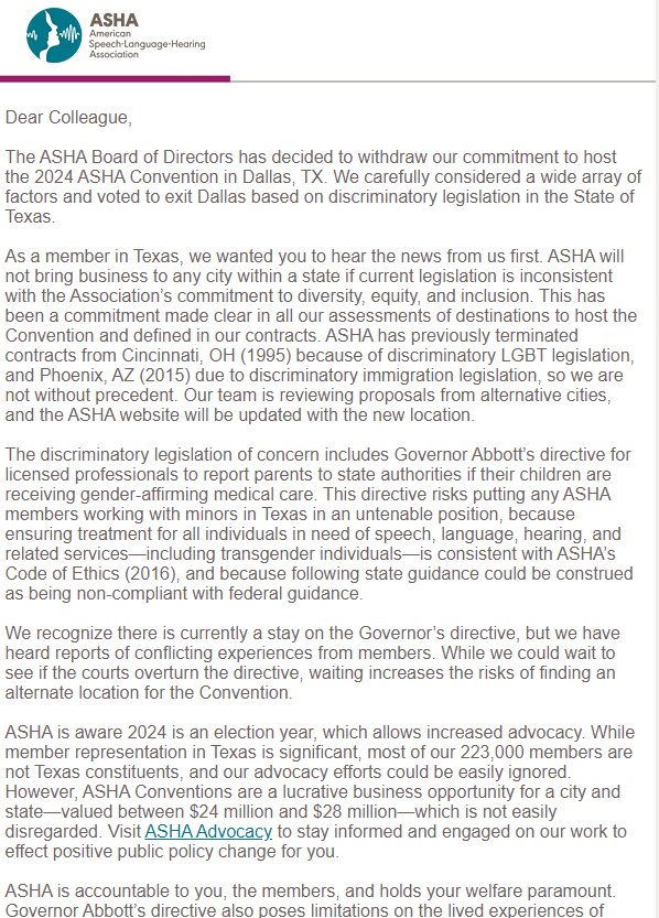 UT_Larynx_Lab's tweet photo. Thank you, @ASHAWeb! #TransRightsAreHumanRights https://t.co/YxhKcuRIV5