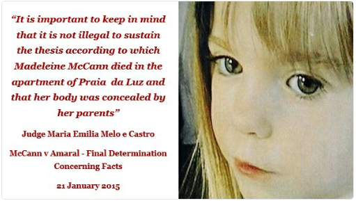 There have been quite a few patsys they have tried to set up in #mccann case. Fact remains parents lied and changed their story many times - all a matter of public record & were never cleared in Portugal in spite of the lies to the contrary