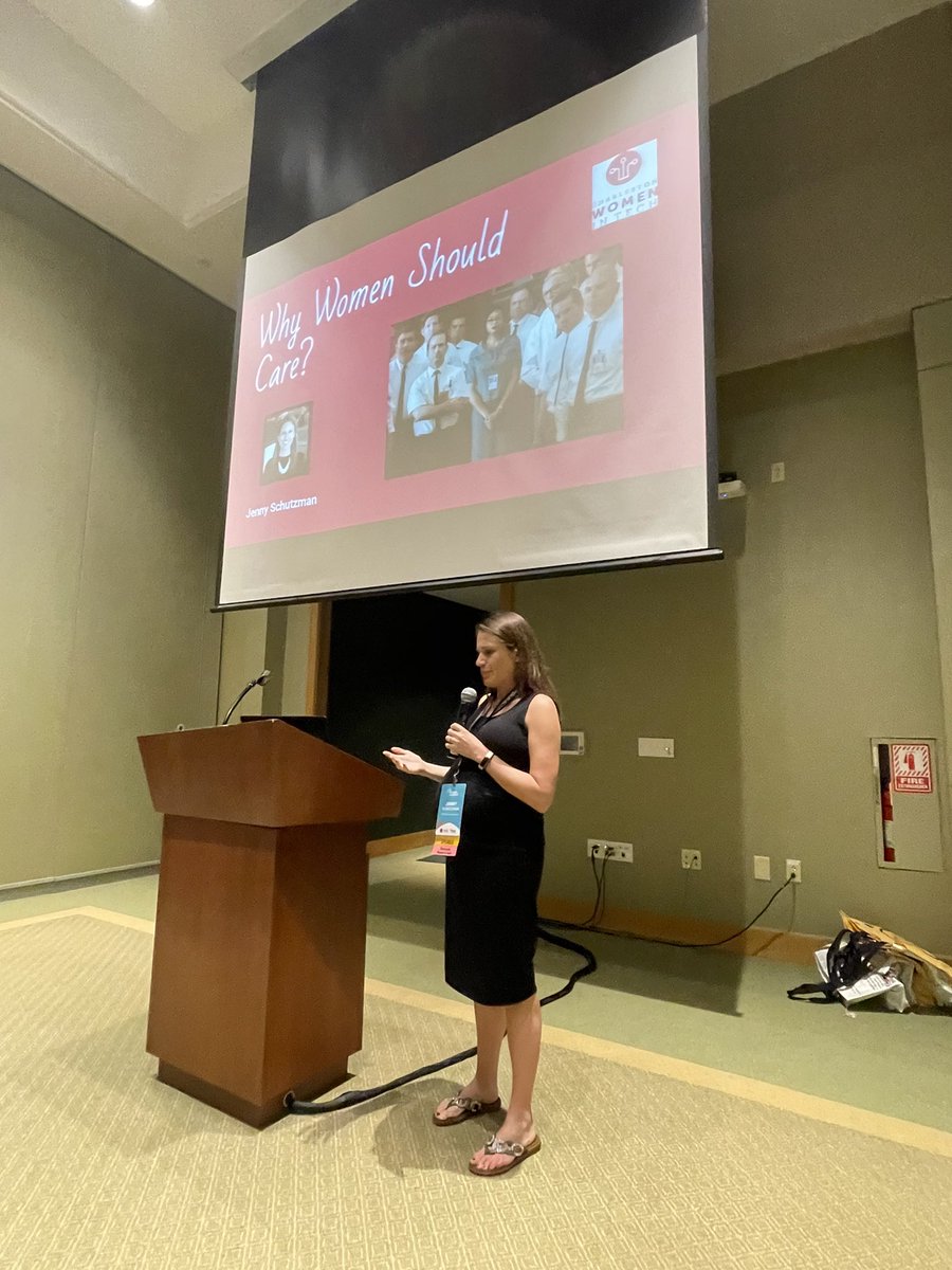 Had the pleasure to hear from the Executive Director of the <a href="/CHSWomenInTech/">Charleston Women in Tech</a> <a href="/jennyschutzman/">Jenny Schutzman</a> today telling the story of her transition into software engineering mid-career.
#womenintech
#nevertoolatetobeanengineer