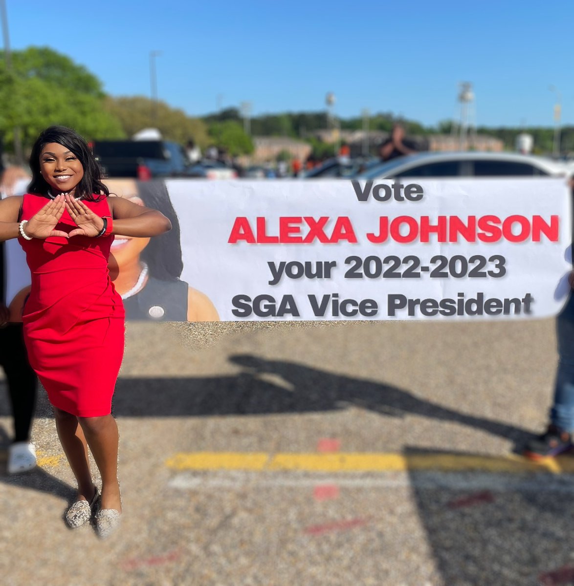 lexa_johnson3's tweet photo. Polls are still open! 
Vote Alexa Johnson for SGA Vice President!! Let me be your personal Alexa! Always listening so you’re always heard ❤️
#Alexa4SGAVP   #Alexa4SGAVP
#Alexa4SGAVP   #Alexa4SGAVP
#Alexa4SGAVP   #Alexa4SGAVP
#Alexa4SGAVP   #Alexa4SGAVP https://t.co/SPV0M6r4Nn