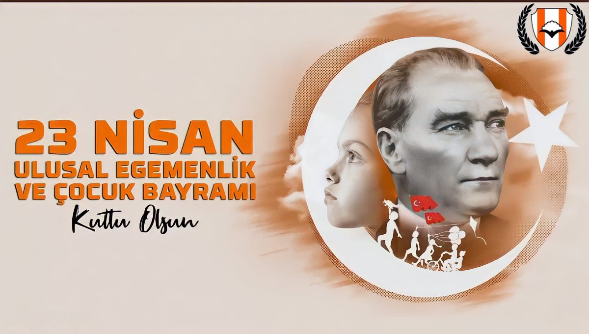 Egemenliğin halka verildiği ve gelecek nesillere emanet edildiği 23 Nisan Ulusal Egemenlik ve Çocuk Bayramı kutlu olsun 🇹🇷