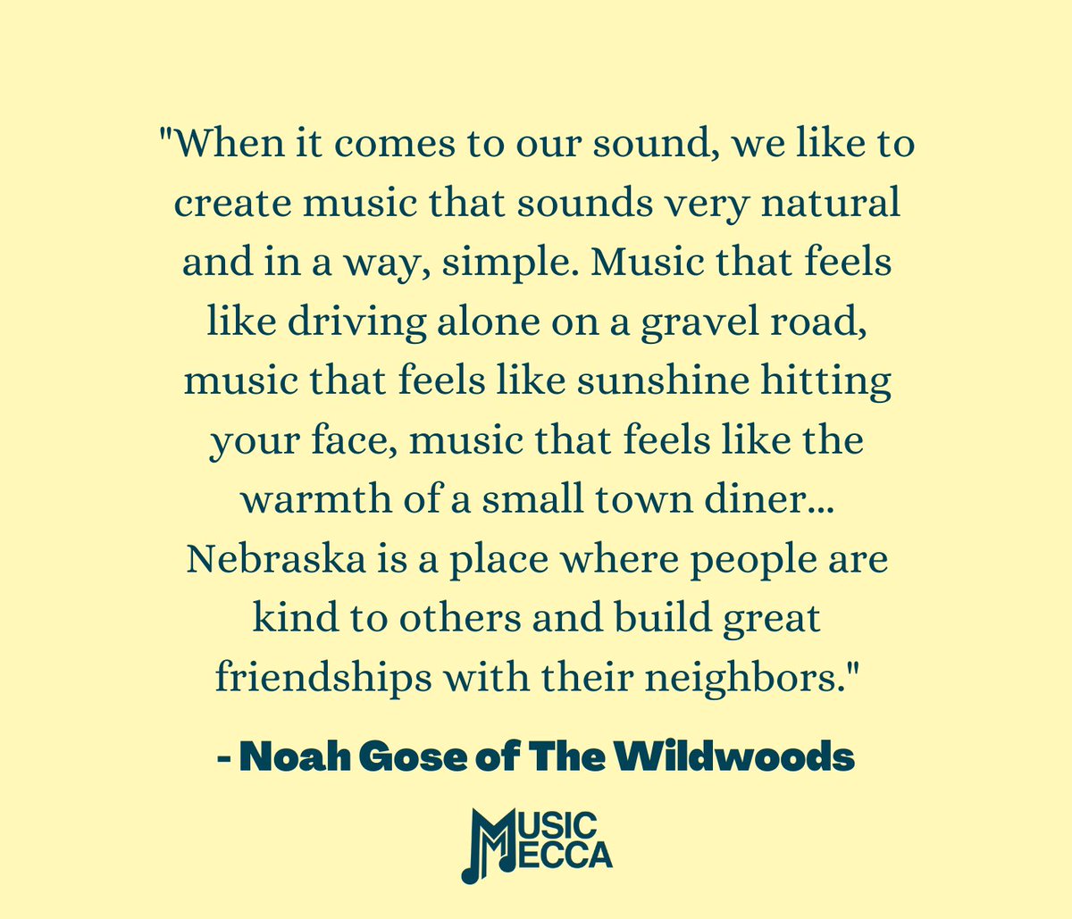 🚨Premiere Alert🚨

Nebraska husband &amp; wife folk duo, <a href="/Wildwoodsband/">The Wildwoods</a>, have dropped their new video single, "Thirteen Sailboats." Check it out!👇

musicmecca.org/premiere-ameri…
#NewMusic #NewMusicFriday #Folk #FridayFeeling #Americana #Premiere #Blog #MusicBlog