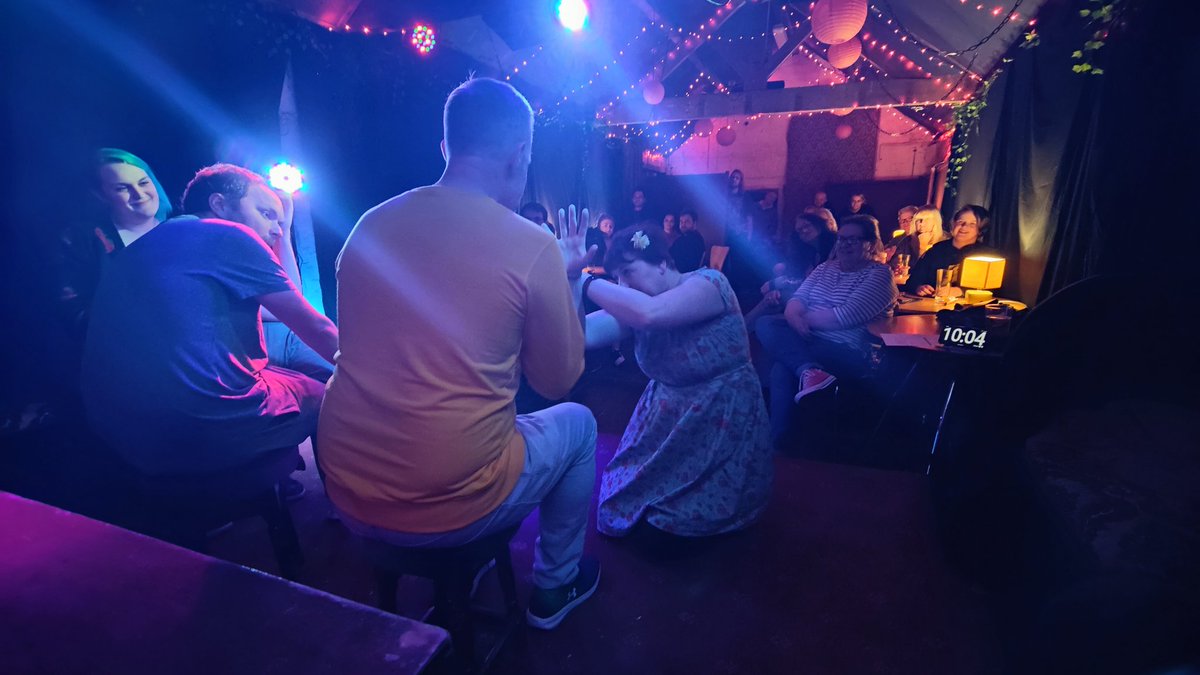 Happiest of third birthday gigs headlining the Pomfret Arms with Canny Funny! ♥️