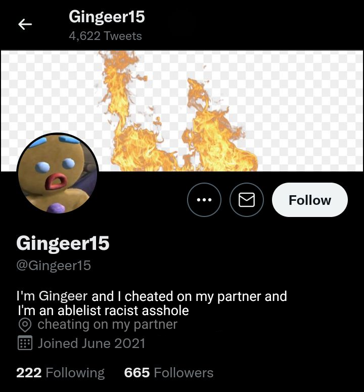 eddyichuu's tweet photo. @Gingeer15 this describes you so well! Send my regards to Satan when you rot in hell ���️ https://t.co/QRXGle3Qi0