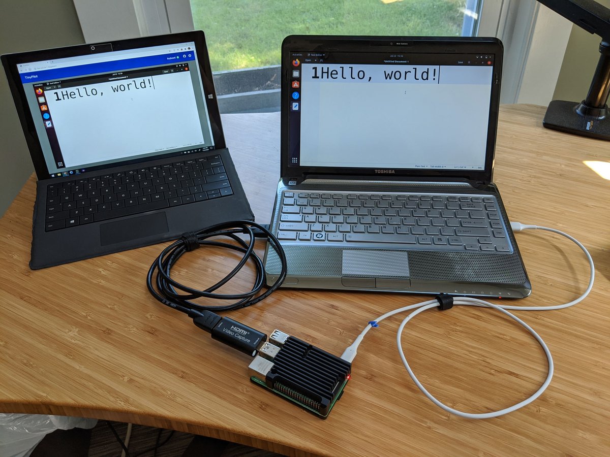amidarius's tweet image. TinyPilot: Build a KVM Over IP for Under $100

TinyPilot is inexpensive, open-source device for controlling computers remotely. It works even before the operating system boots !

#RaspberryPi @tinypilotkvm #TinyPilot #KVM

mtlynch.io/tinypilot/