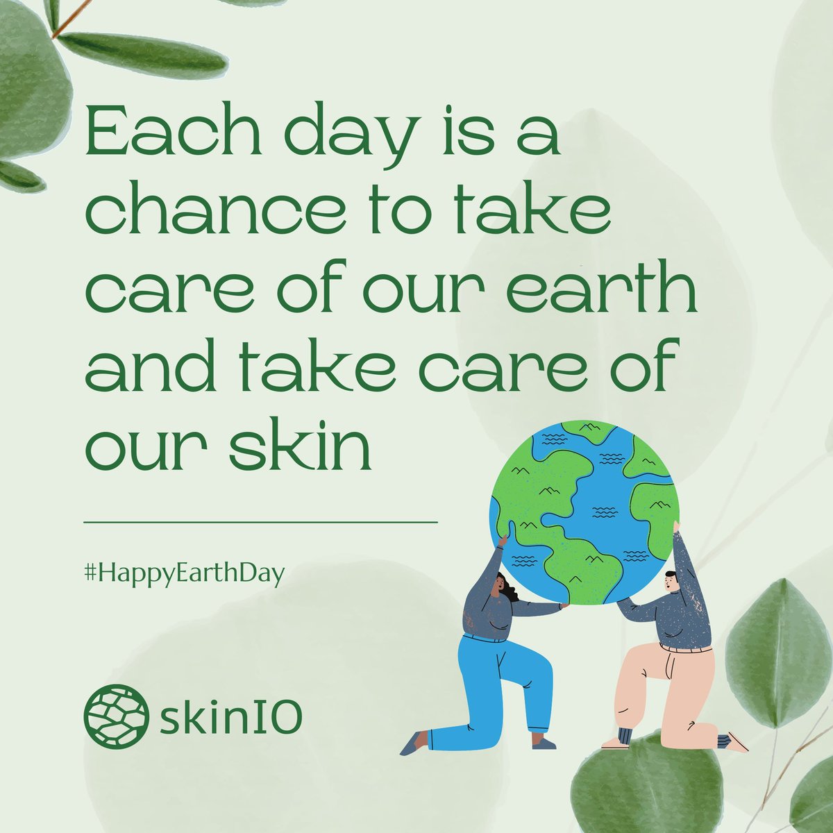 mySkinIO's tweet photo. Happy Earth Day! 🌎

 #protectyourskin #earthday #skinhealth #skincancee #dermatology https://t.co/VQD8amOAhl