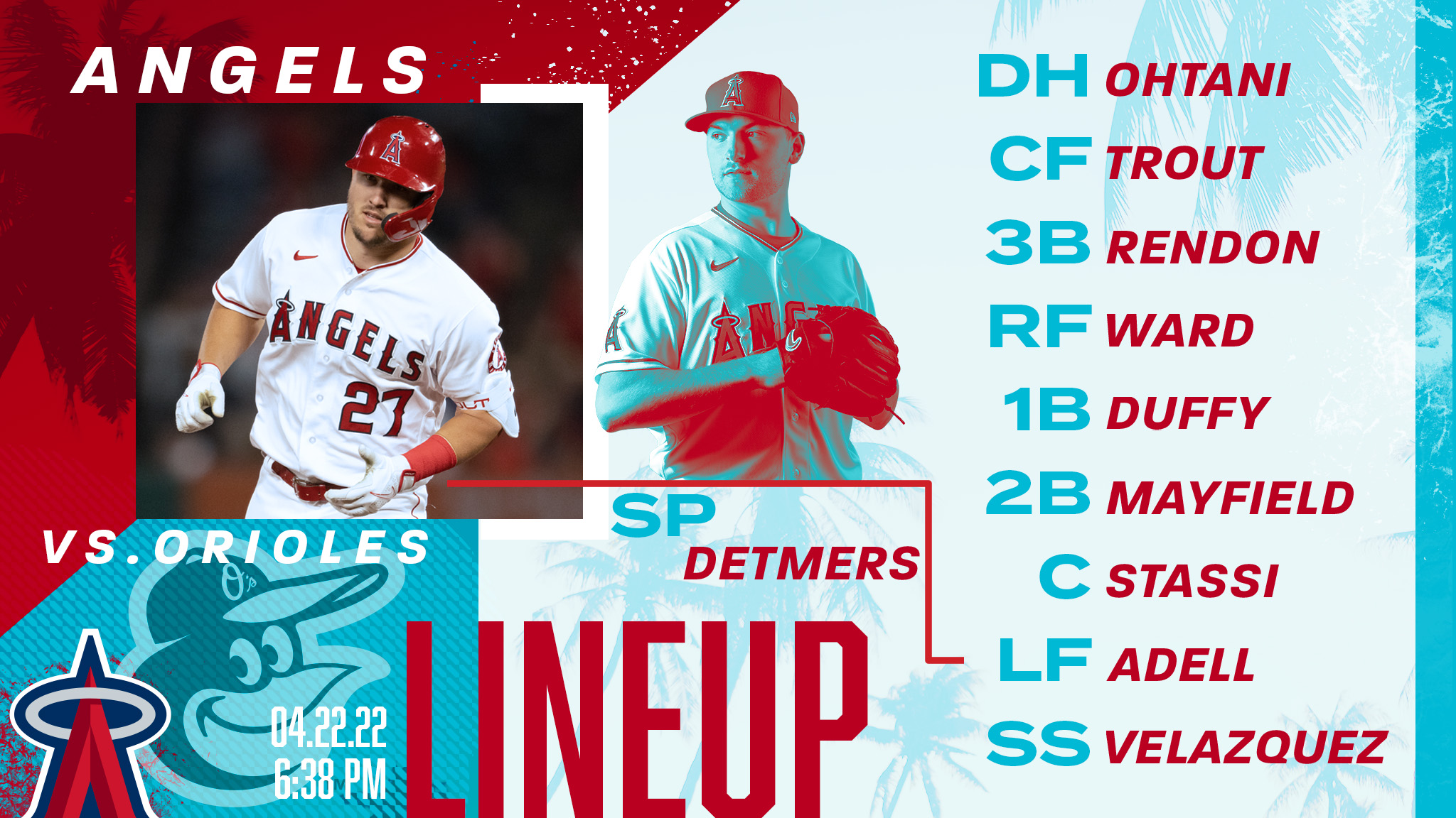 Los angeles angels roster deals