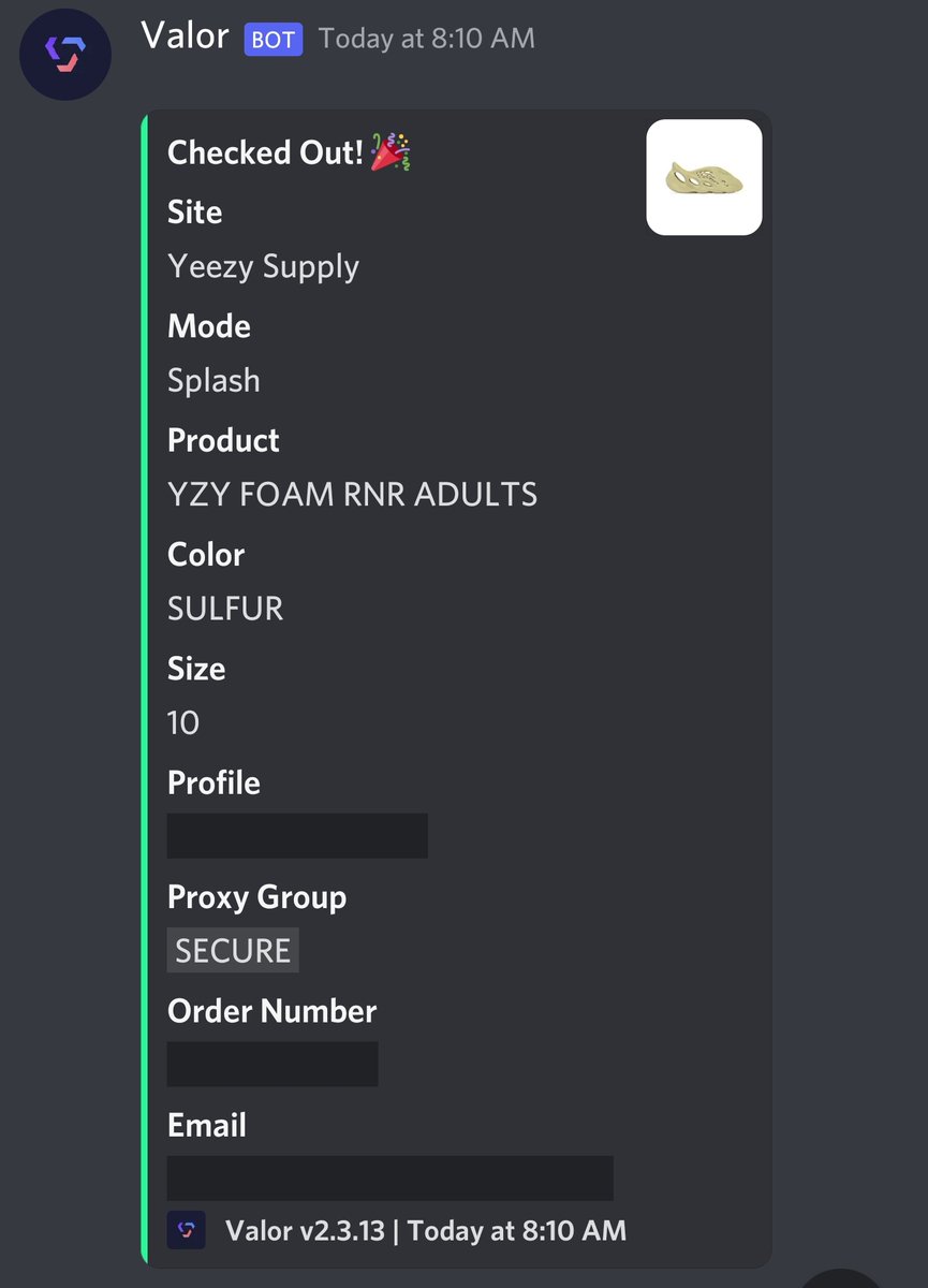 Success From DmanSNKRS!